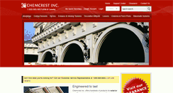 Desktop Screenshot of chemcrest.com